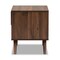 Baxton Studio Naoki Two-Tone Grey and Walnut Finished Wood 1-Drawer Nightstand 168-10757 - alternate 7